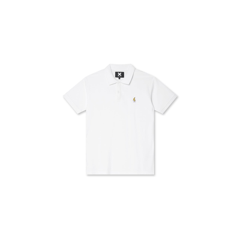 POLO BANANA BLANCO|XS|S|M|L|XL|XXL