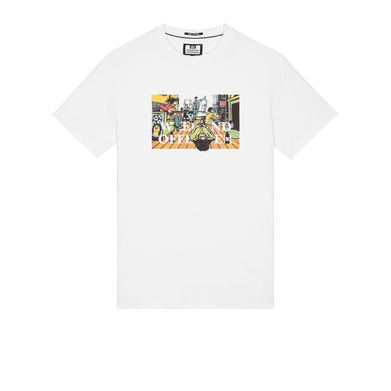 Stratford Avenue Graphic T-Shirt White