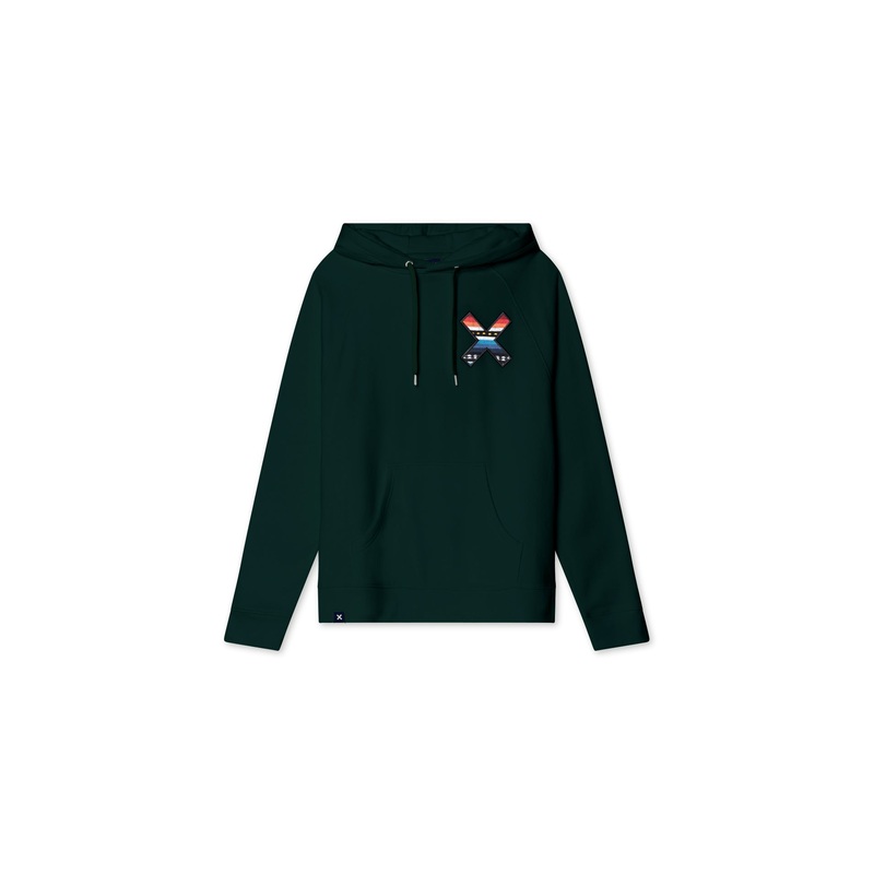 SUDADERA CON CAPUCHA CLASSIC VERDE