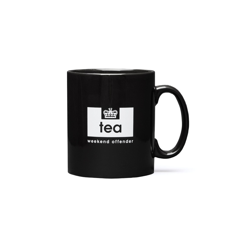 Tea Mug Black|One Size|Black