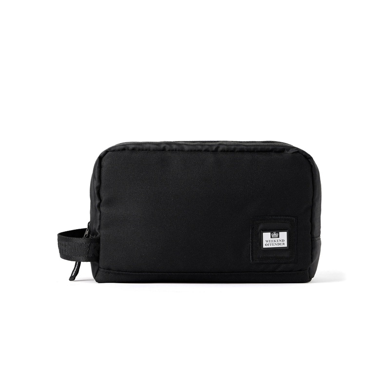 Washbag Black Ripstop|One Size|Black