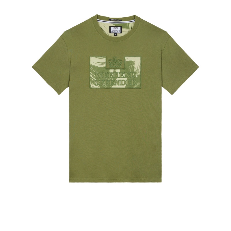 Adachi Camo T-Shirt Sapling Green