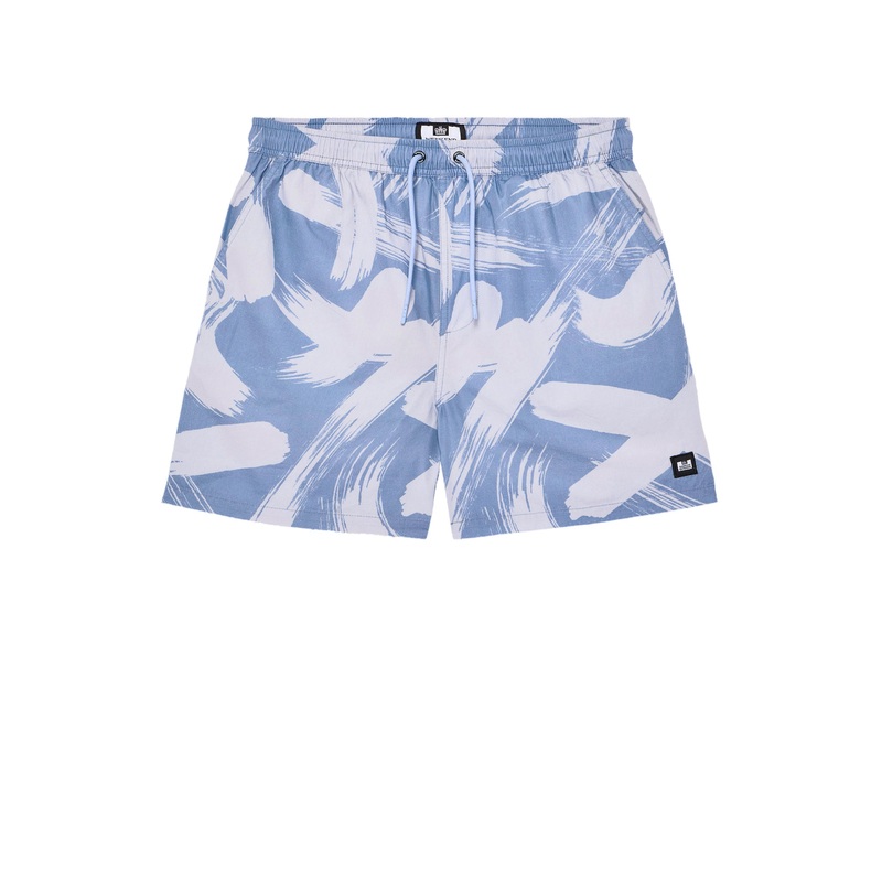 Anzio Camo Shorts Cornflower Blue