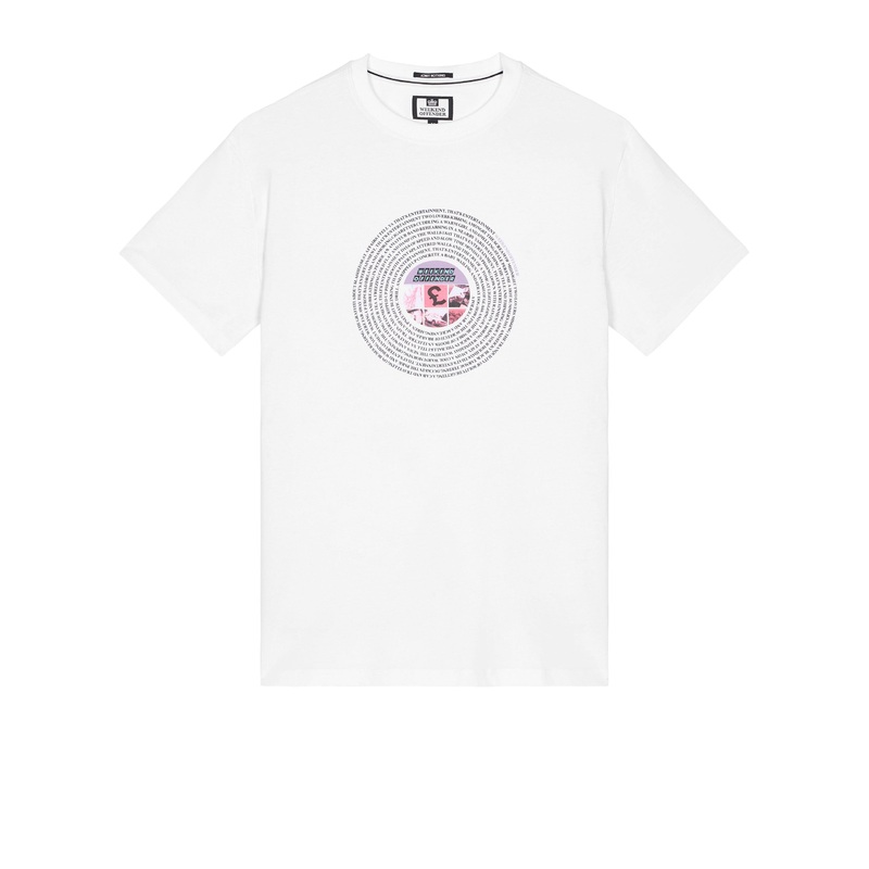 Entertainment Graphic T-Shirt White