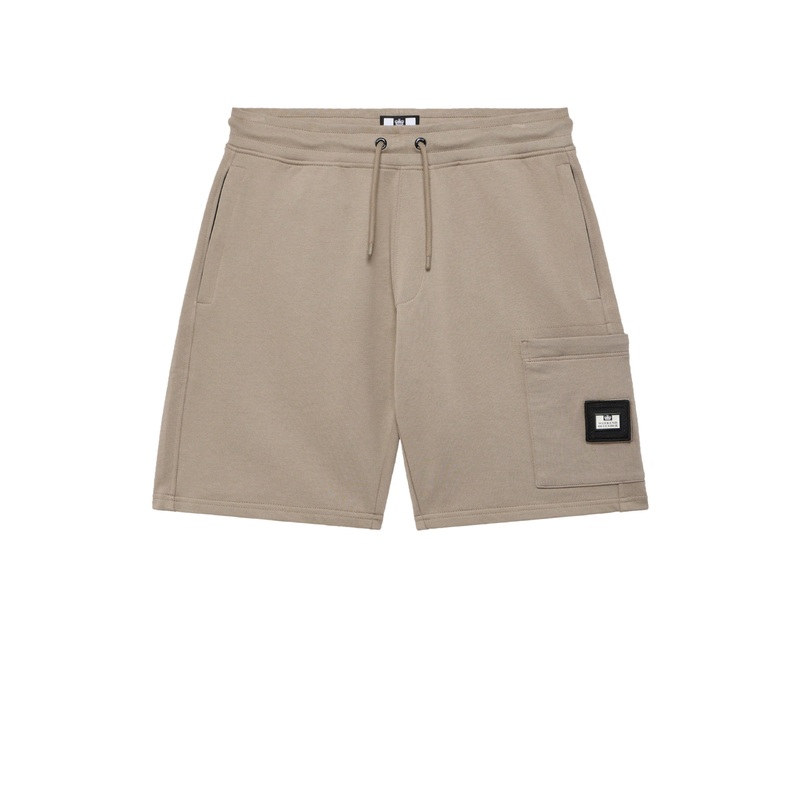 Hawkins Jogger Shorts Bark Brown