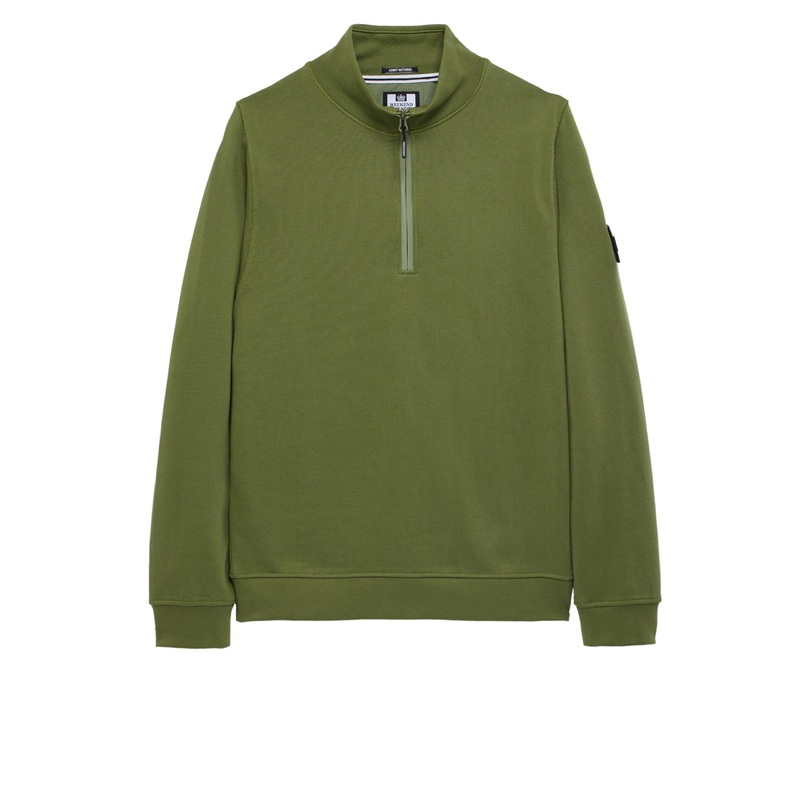 Kraviz Quarter Zip Sweatshirt Sapling Green