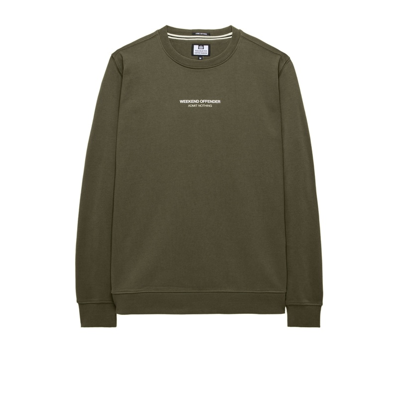 Raval Sweatshirt Castle Green/Ghost