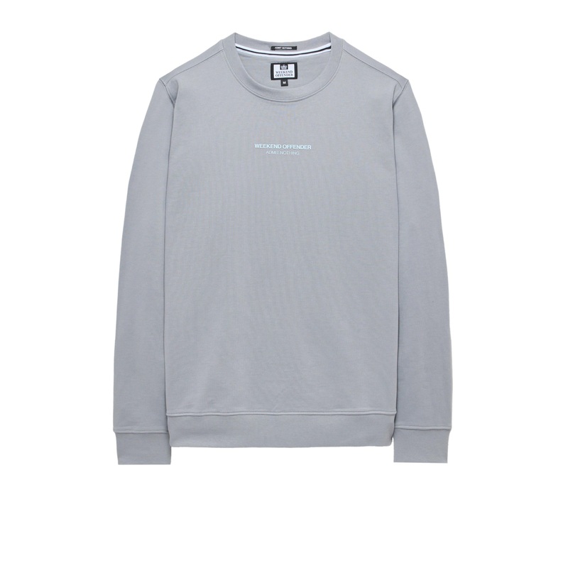 Raval Sweatshirt Smokey Grey/Ocean Wave Blue