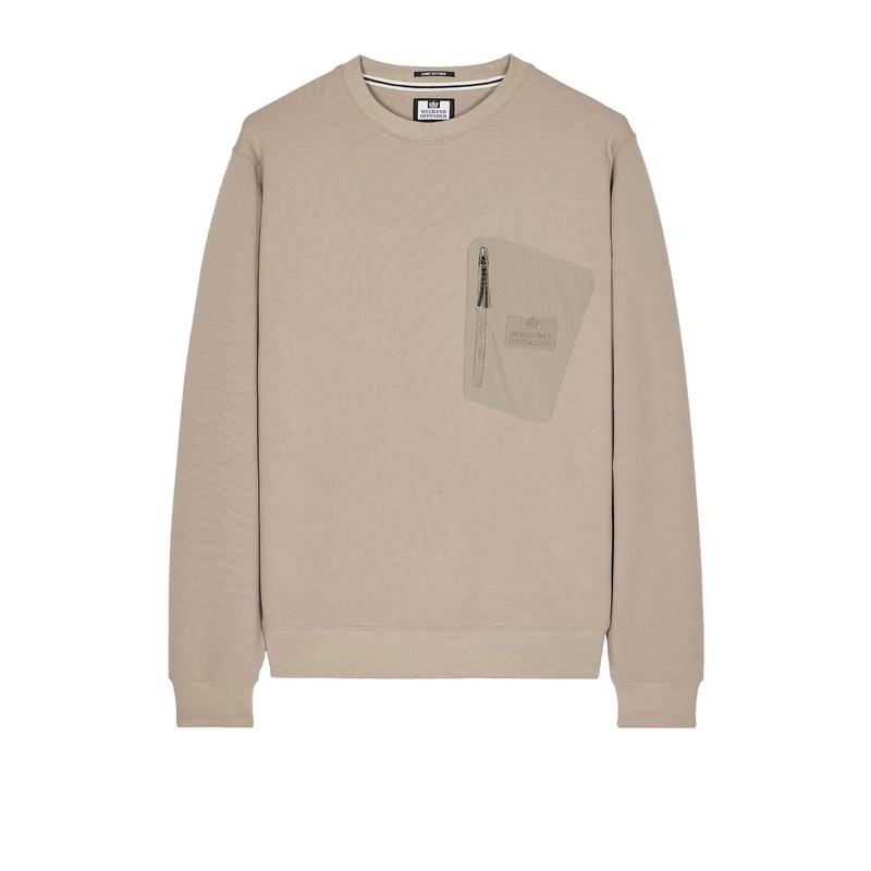 San Telmo Sweatshirt Bark Brown
