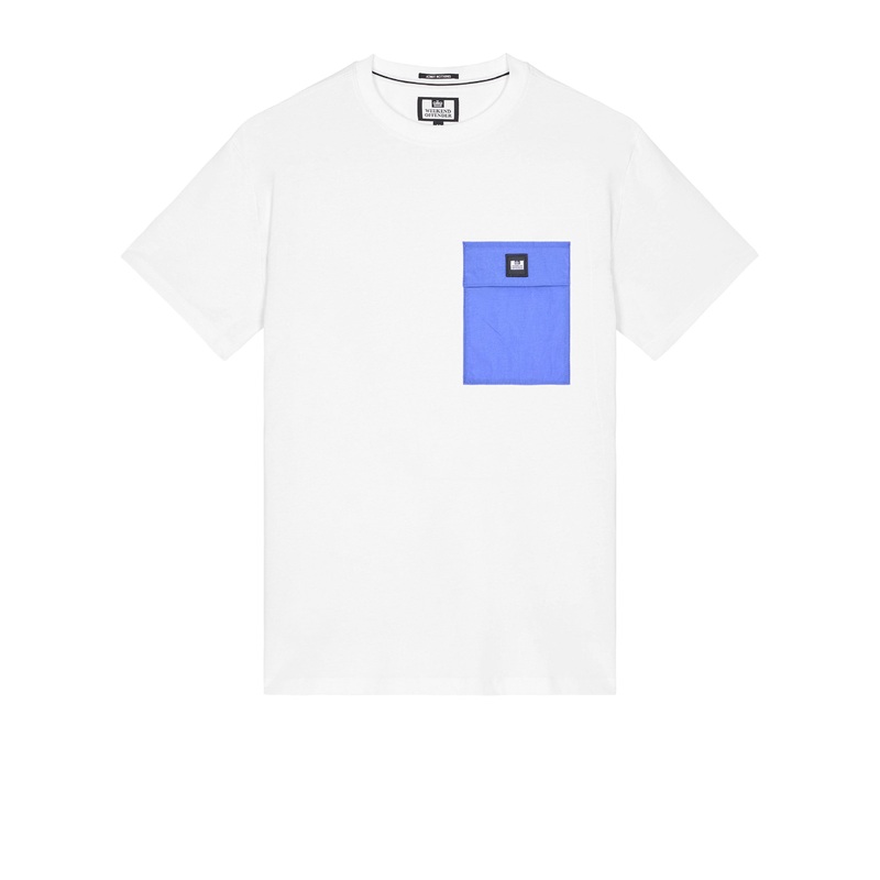 Stiniva T-Shirt White/Bluebell
