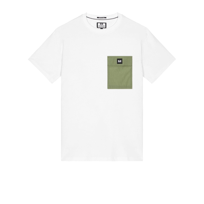 Stiniva T-Shirt White/Sapling Green