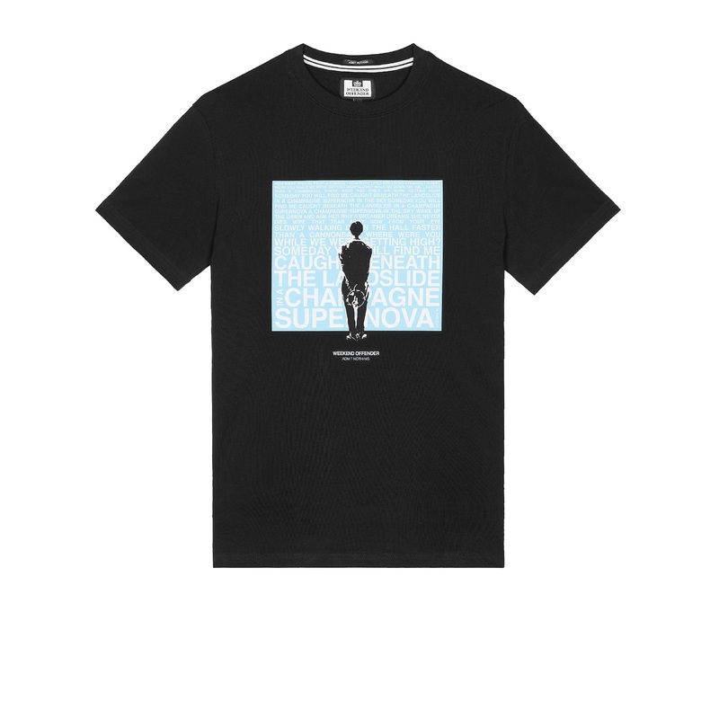Supernova Graphic T-Shirt Black/Blue