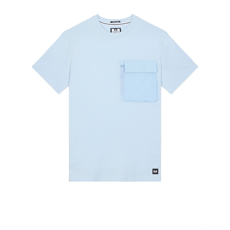 Takaji T-Shirt Ocean Wave Blue
