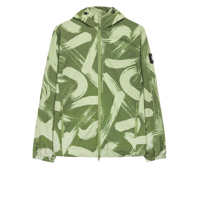 Technician Camo Cotton Jacket Sapling Green