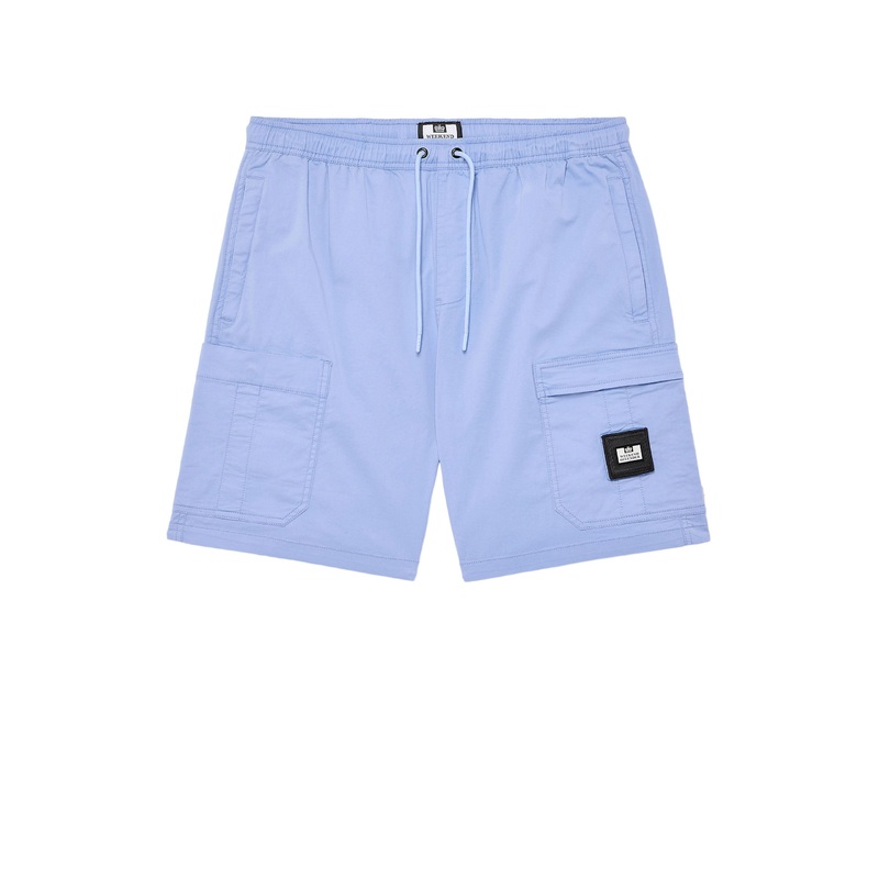 Uptown Utility Shorts Cornflower Blue