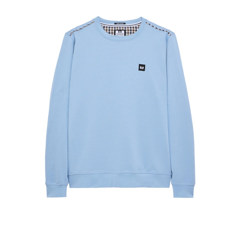 Vega Sweatshirt Sea Marine Blue/Mid House Check
