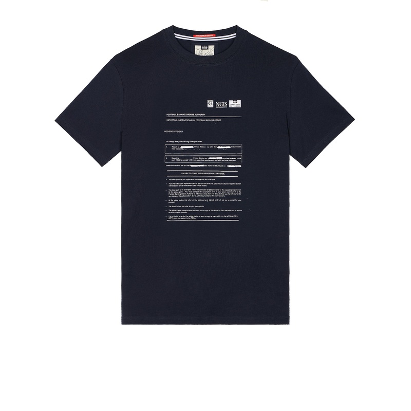 Banning Order Graphic T-Shirt Navy