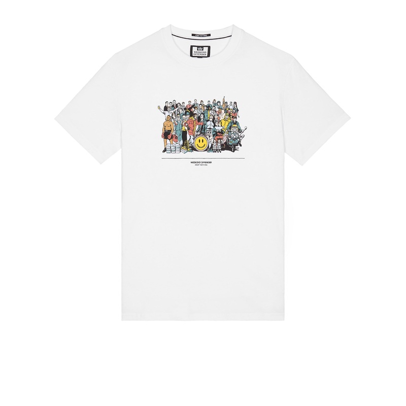 Blake Graphic T-Shirt White|XS|S|M|L|XL|XXL|XXXL|White