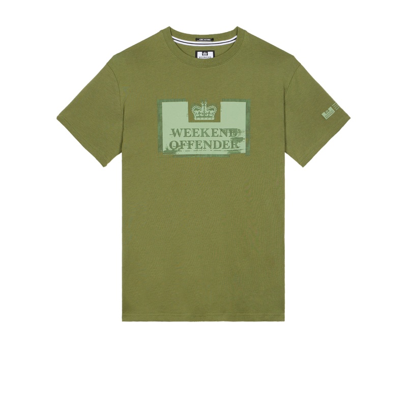 Bonpensiero Graphic T-Shirt Sapling Green