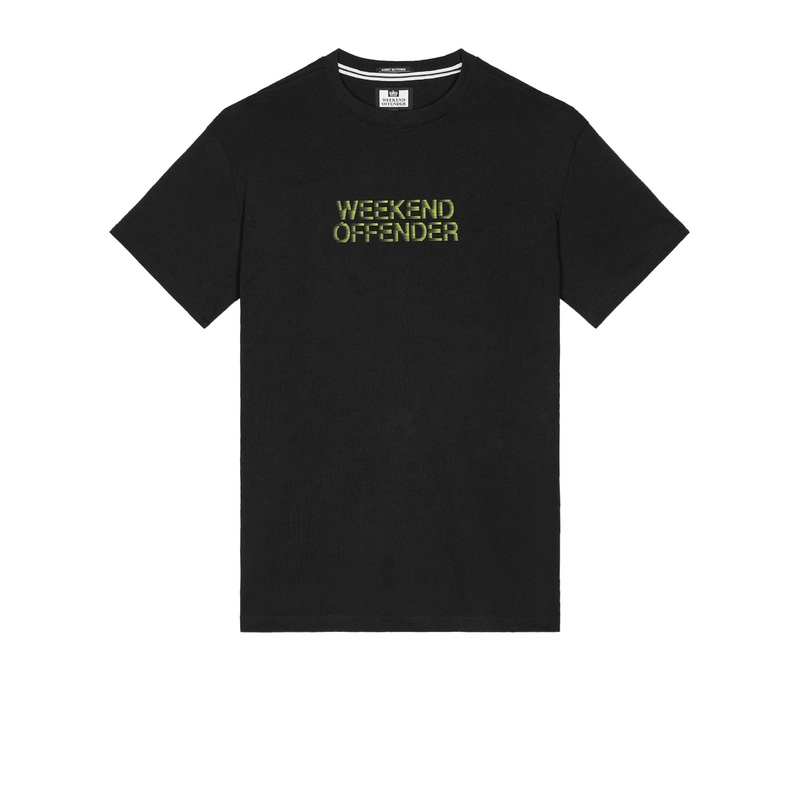 Bucci Graphic T-Shirt Black/Peridot Green