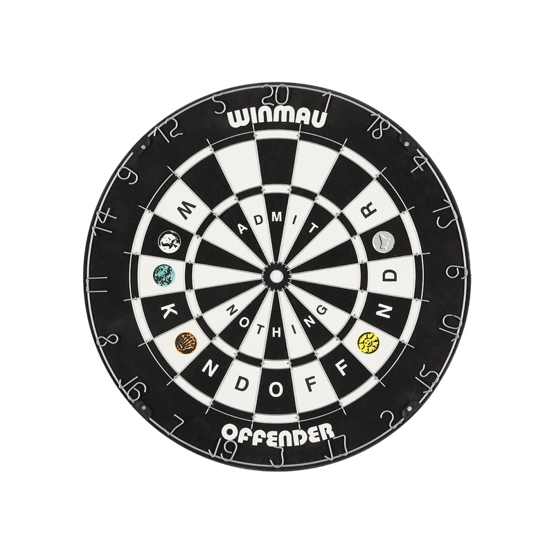 Dartboard Black|One Size|Black