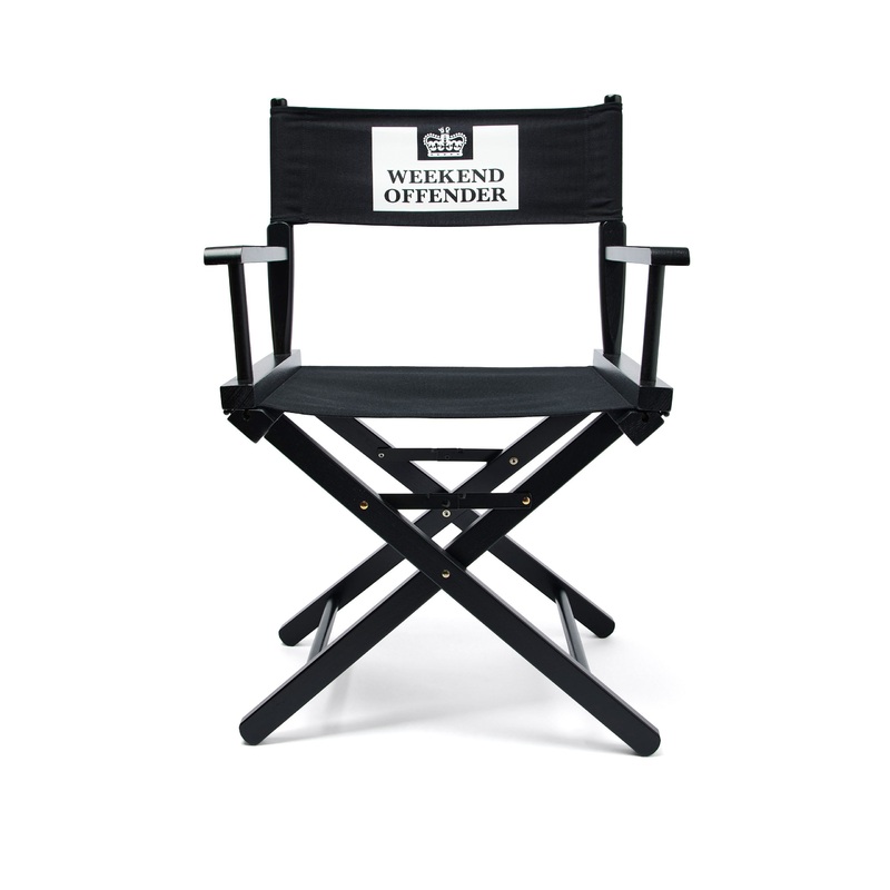 Directors Chair Black|One Size|Black