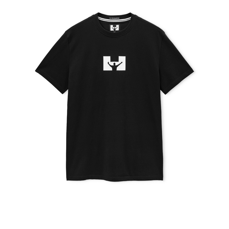 Gascoigne Printed T-Shirt Black