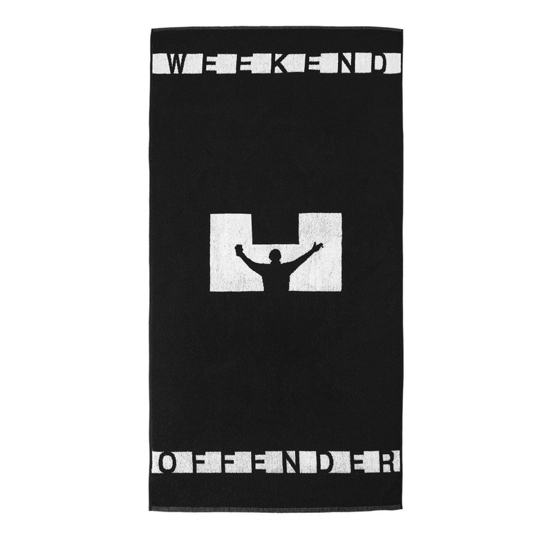 Greaves Towel Black|One Size|Black