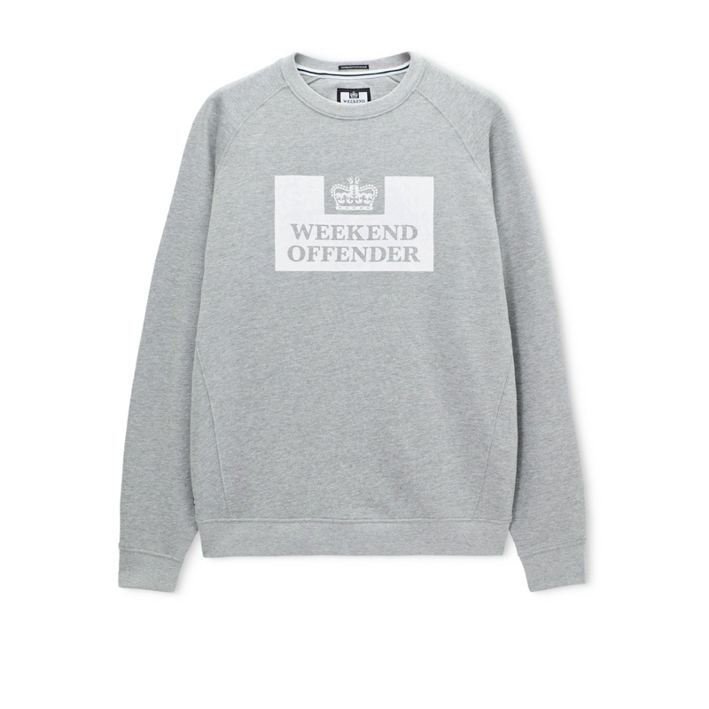Penitentiary Classic Sweatshirt Grey Marl