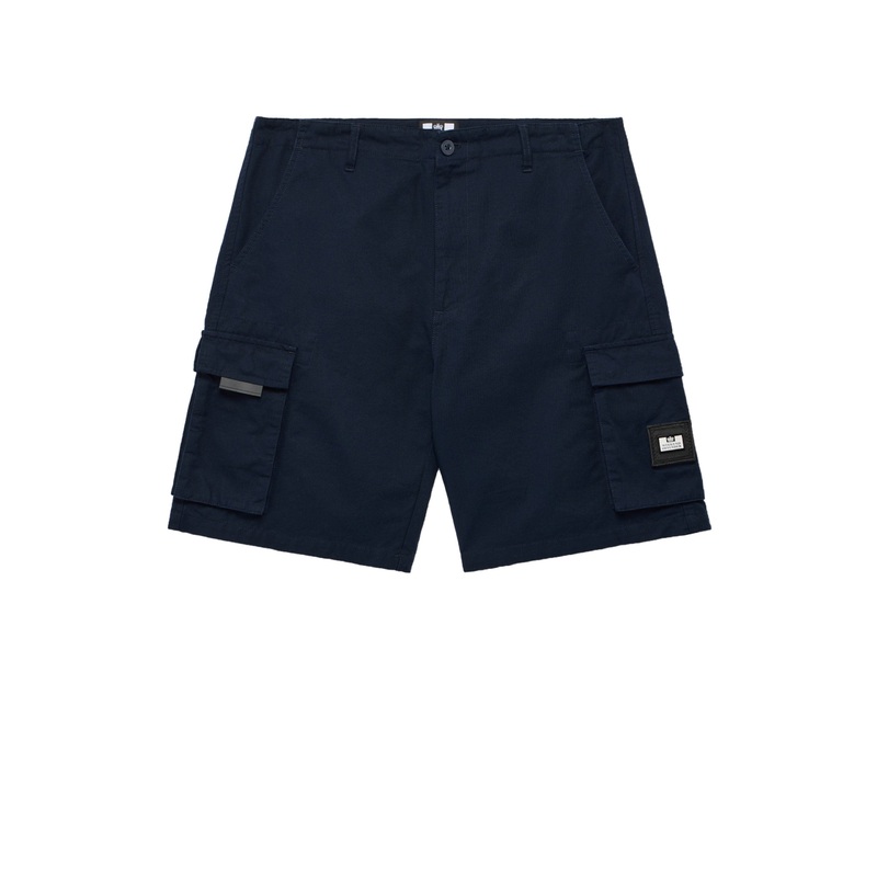 Plus Size – Mascia Cargo Shorts Navy