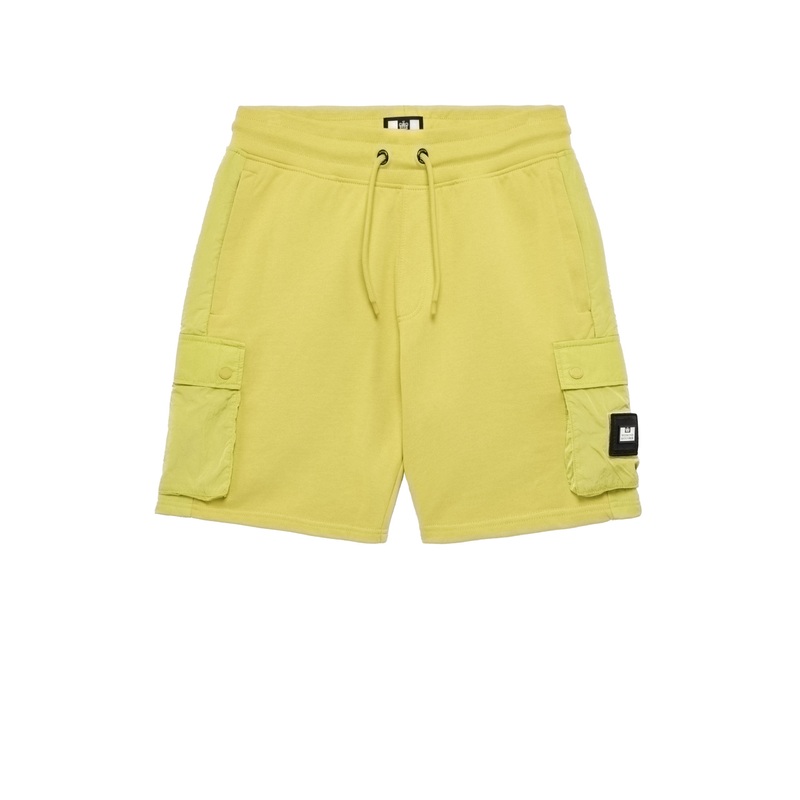 Plus Size – Pink Sands Jogger Shorts Peridot Green