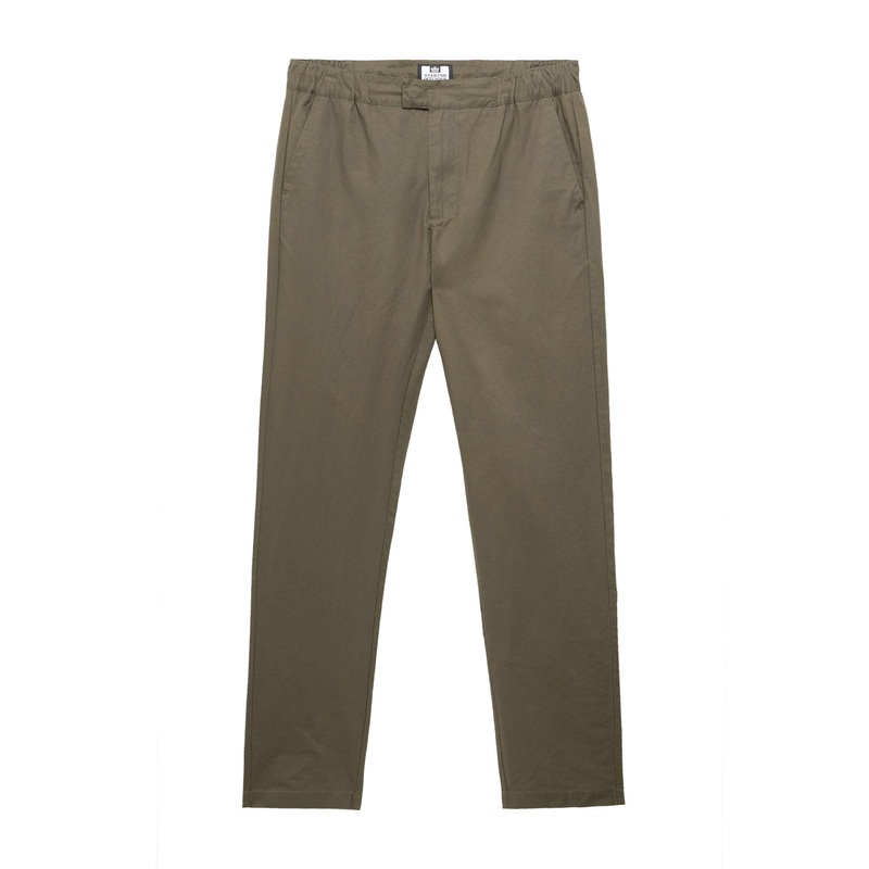 Talabot Relaxed Tailored Pants Castle Green