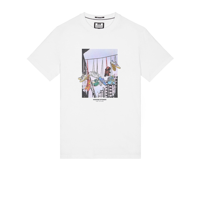 Turf Wars Graphic T-Shirt White