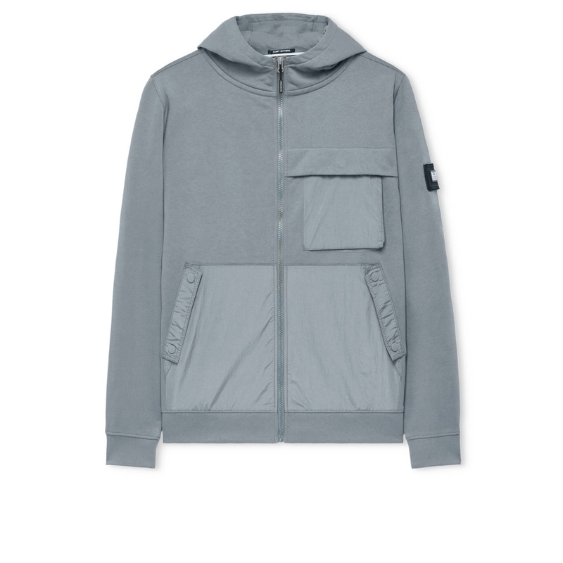 Daponte Hoodie Porpoise Grey|XS|S|M|L|XL|XXL|XXXL|Porpoise