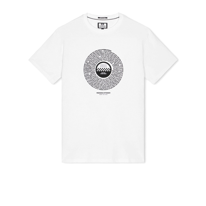 Friday Night, Saturday Morning Graphic T-Shirt White