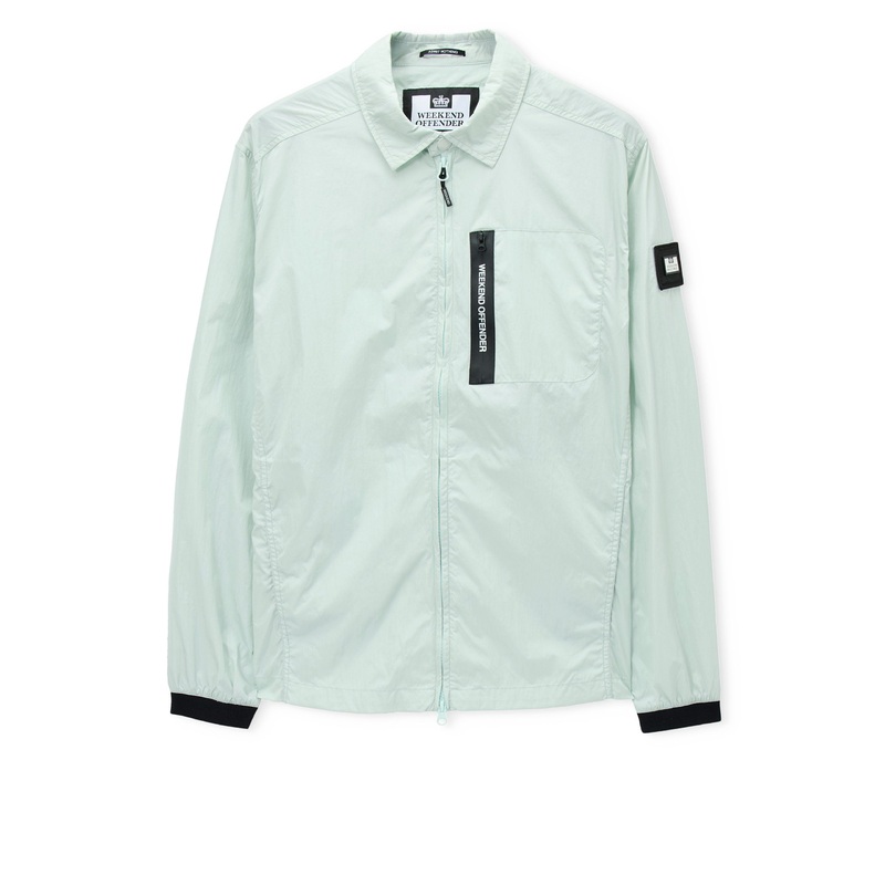 Halen Over-Shirt Sea Spray Blue