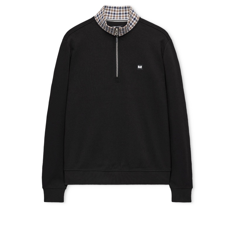 Henson Quarter Zip Sweatshirt Black