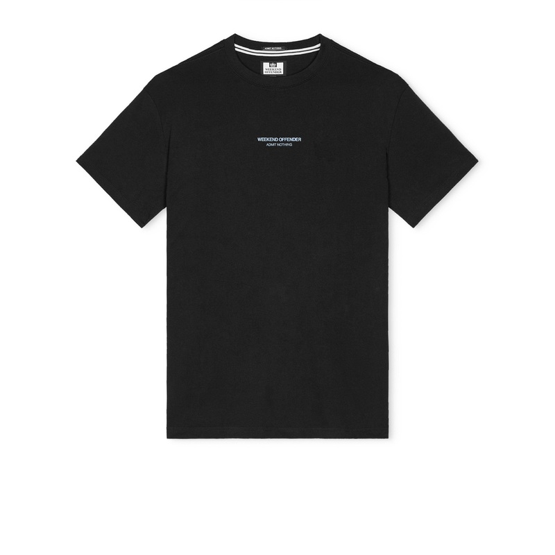 Millergrove T-Shirt Black/Blue Shadow