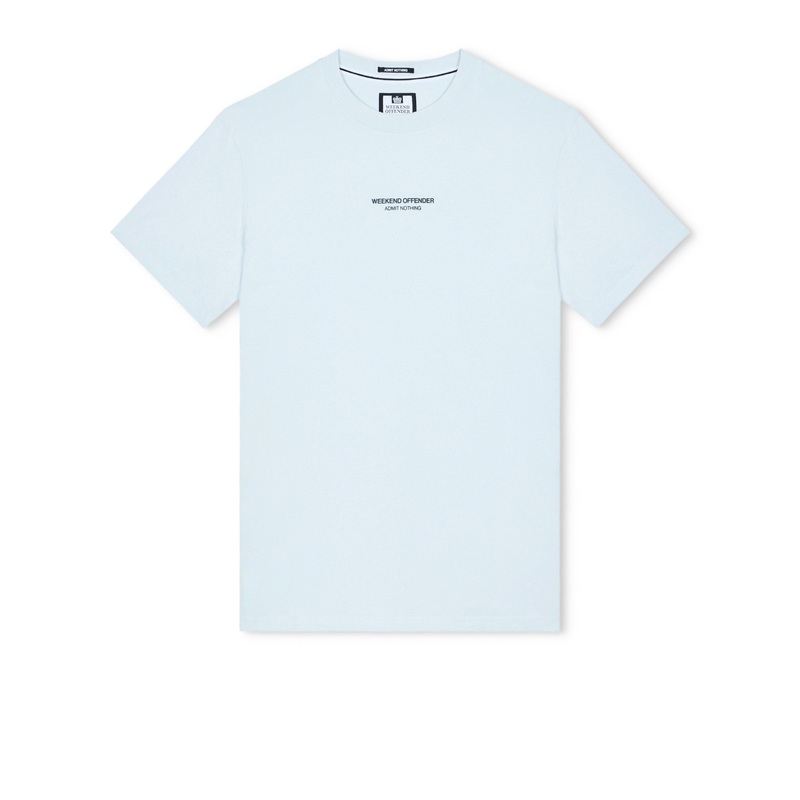 Millergrove T-Shirt Sea Spray Blue/Black