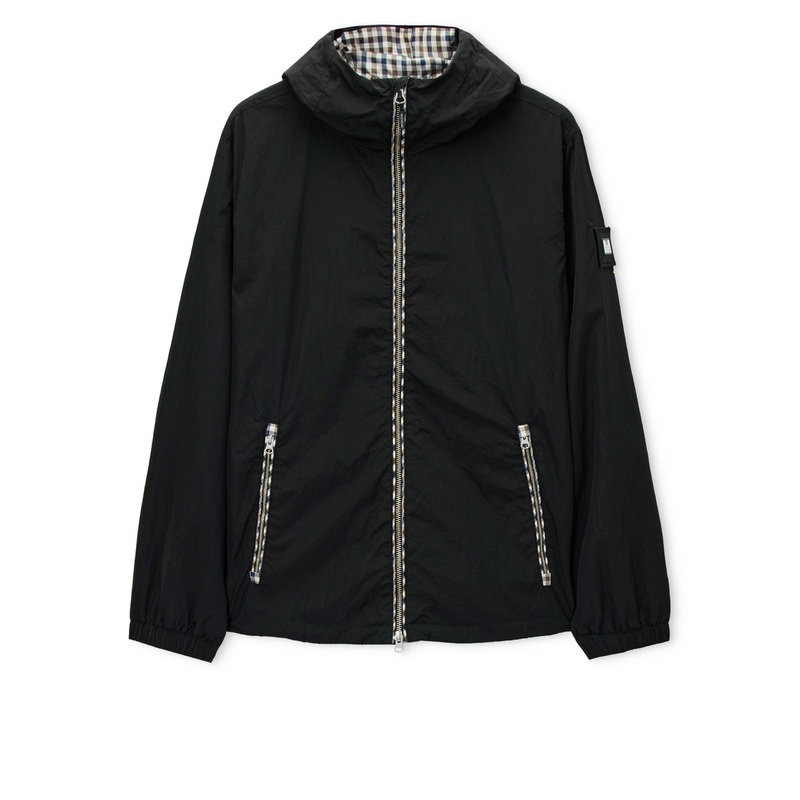 Plus Size – Campania Windbreaker Jacket Black