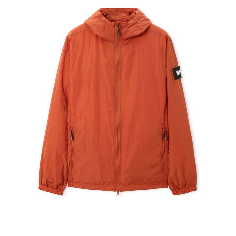 Plus Size – Technician Fleece Lined Jacket Sunset Orange