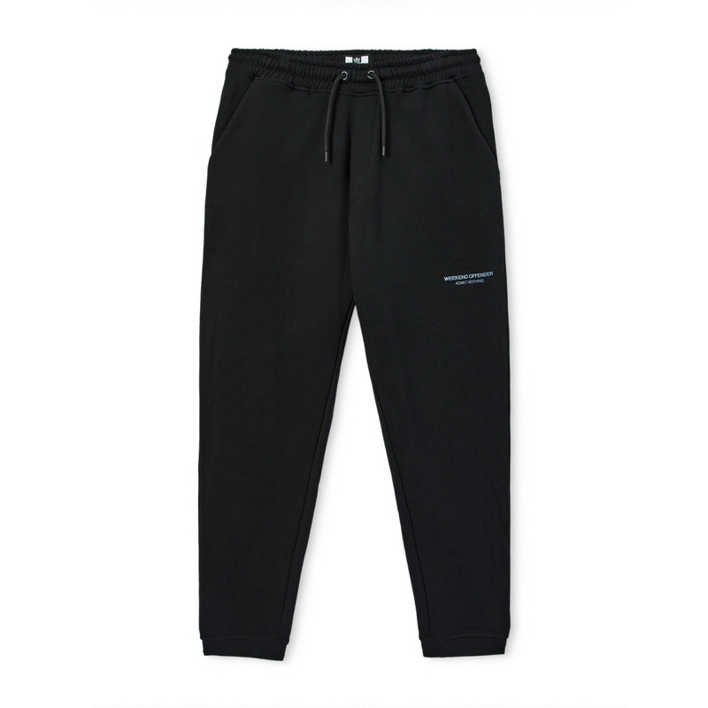 Santana Jogger Pants Black/Blue Shadow
