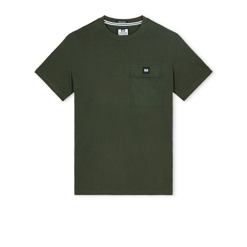 Stiniva T-Shirt Black Forest Green