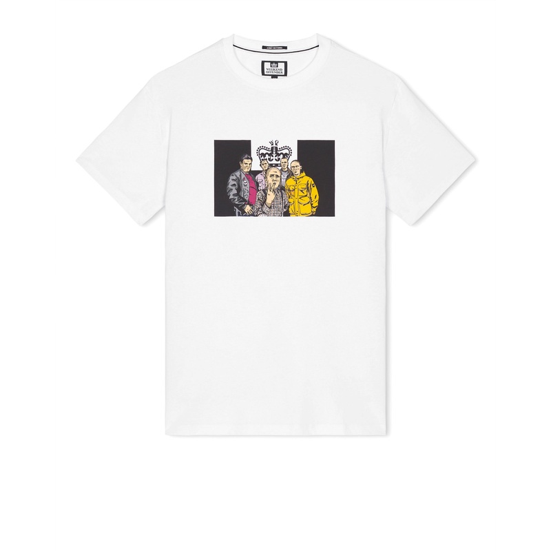 T.I.E. Graphic T-Shirt White|XS|S|M|L|XL|XXL|XXXL|White