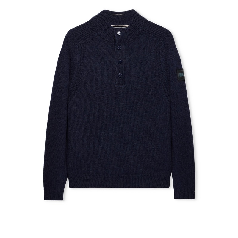 Castillos Wool Jumper Navy|XS|S|M|L|XL|XXL|XXXL|Navy