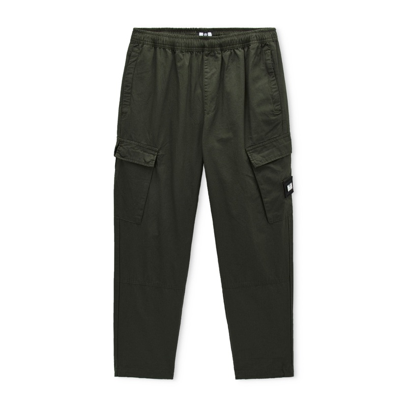 Eldon Relaxed Pants Black Forest Green