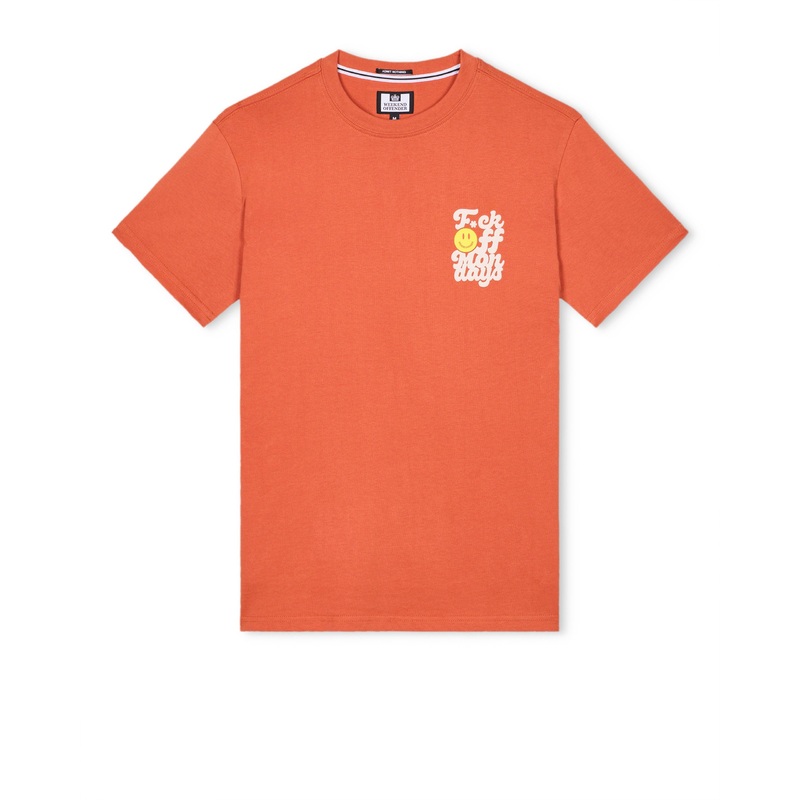 F.O.M. Graphic T-Shirt Sunset Orange