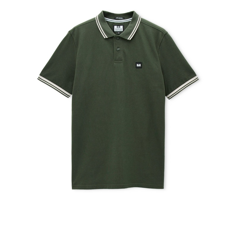 Levanto Polo Shirt Black Forest Green/Calcium