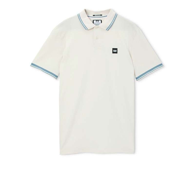 Levanto Polo Shirt Ghost/Blue Shadow