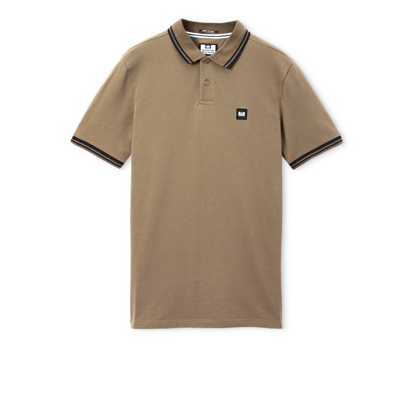 Levanto Polo Shirt Tobacco Brown/Black